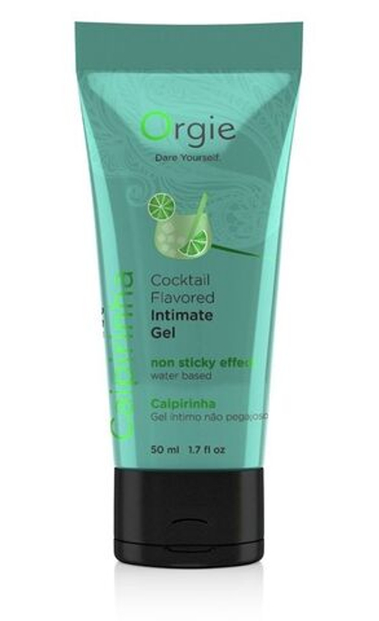 Съедобный интимный гель Orgie Lube Tube со вкусом