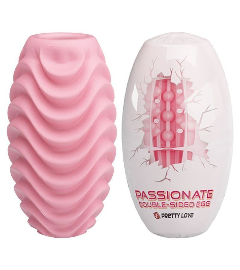 Мягкий нереалистичный мастурбатор для двустороннего удовольствия Passionate-X