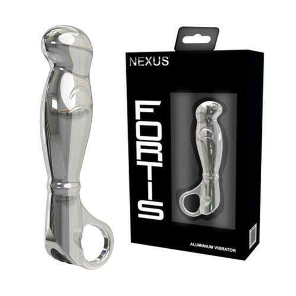 Металлический перезаряжаемый вибратор nexus fortis