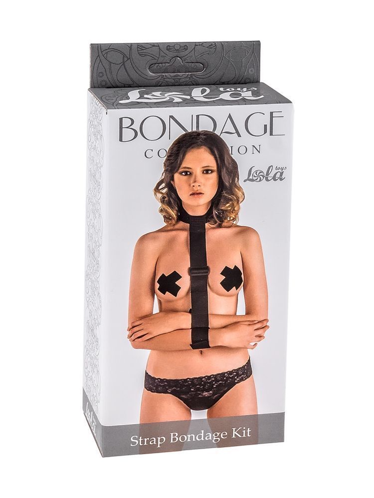 Бондажный набор из сатиновых лент bordeaux 5 piece satin bondage set