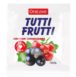 Гель-смазка Tutti-Frutti со вкусом