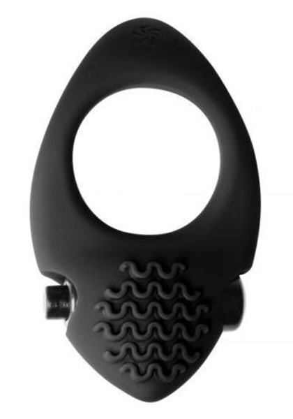 Эрекционное виброкольцо pure passion midnight