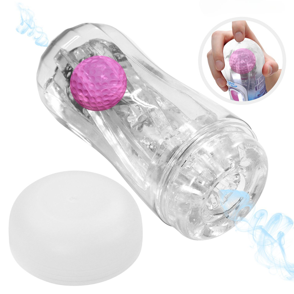 Изысканный мастурбатор с шариком PleasureSphere-X