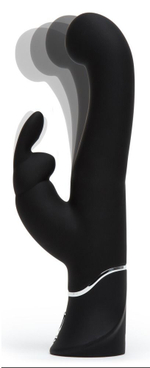 Вибратор-кролик g-spot stroking vibrator - 24,2 см.