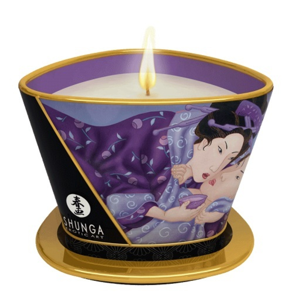 Массажная свеча shunga с ароматом