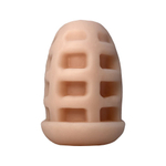 Реалистичный телесный мастурбатор-яйцо SensualTouch V-Mini