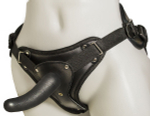 Женский страпон с вагинальной пробкой Woman Strap - 12 см.