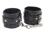Черные наручники surrender wrist restraints