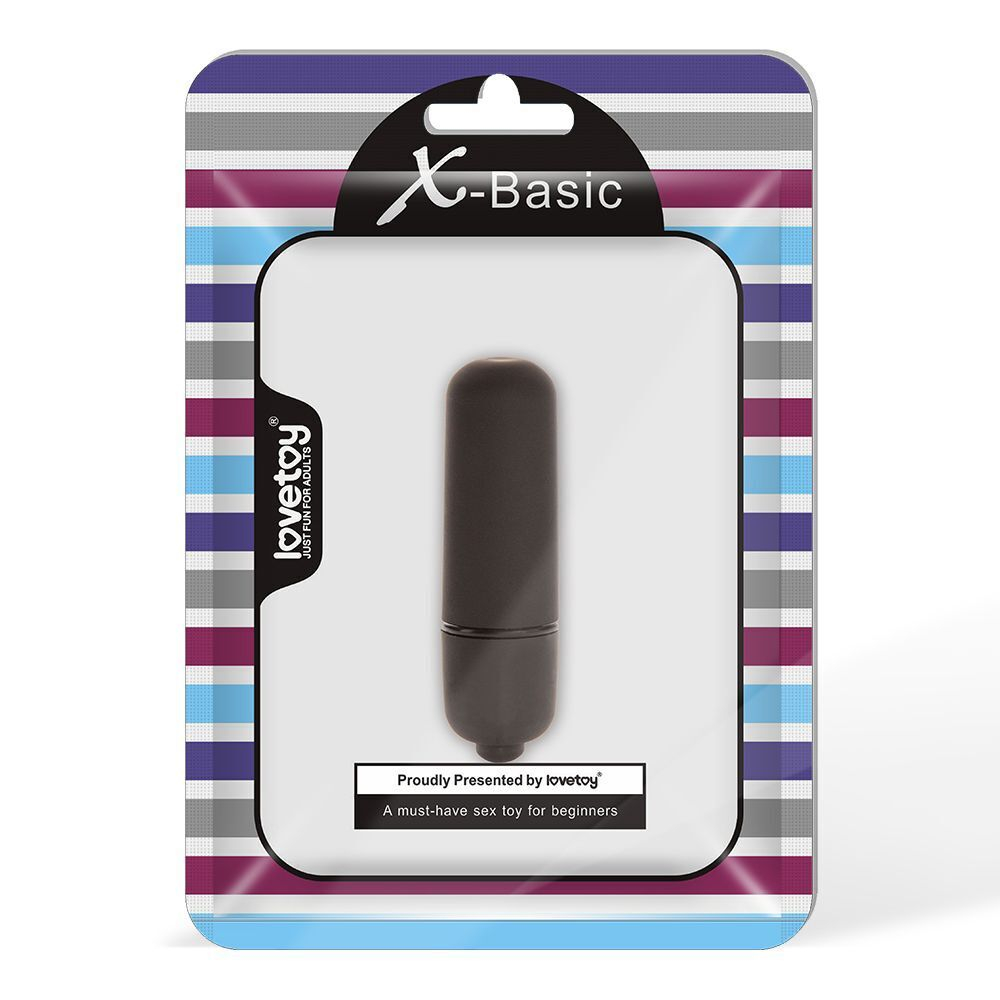 Вибропуля X-Basic Bullet Mini One Speed - 5,9 см.