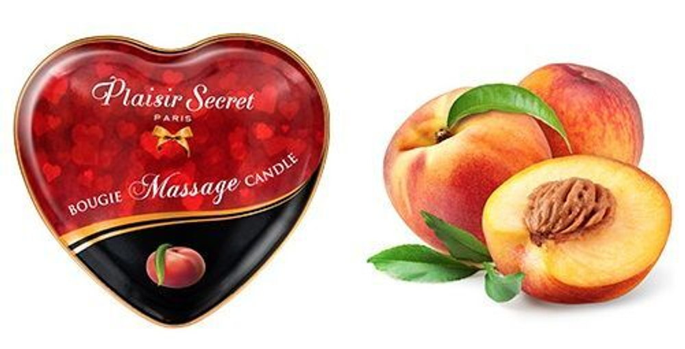 Массажная свеча plaisir secret bougie massage с ароматом