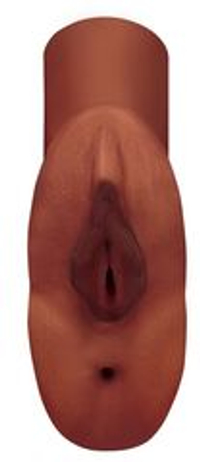 Коричневый мастурбатор Perfect Pussy Double Stroker