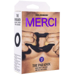 Черное эрекционое кольцо Merci The Paradox