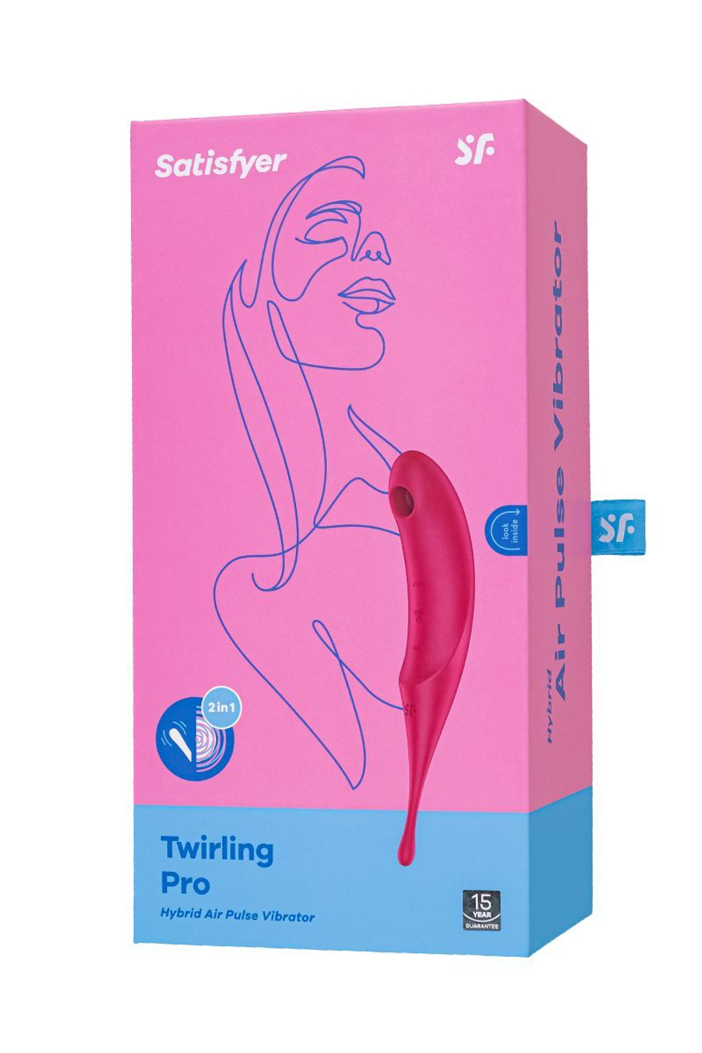Вакуум-волновой стимулятор клитора satisfyer twirling pro