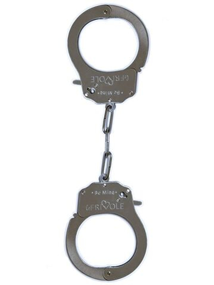 Металлические наручники be mine с парой ключей