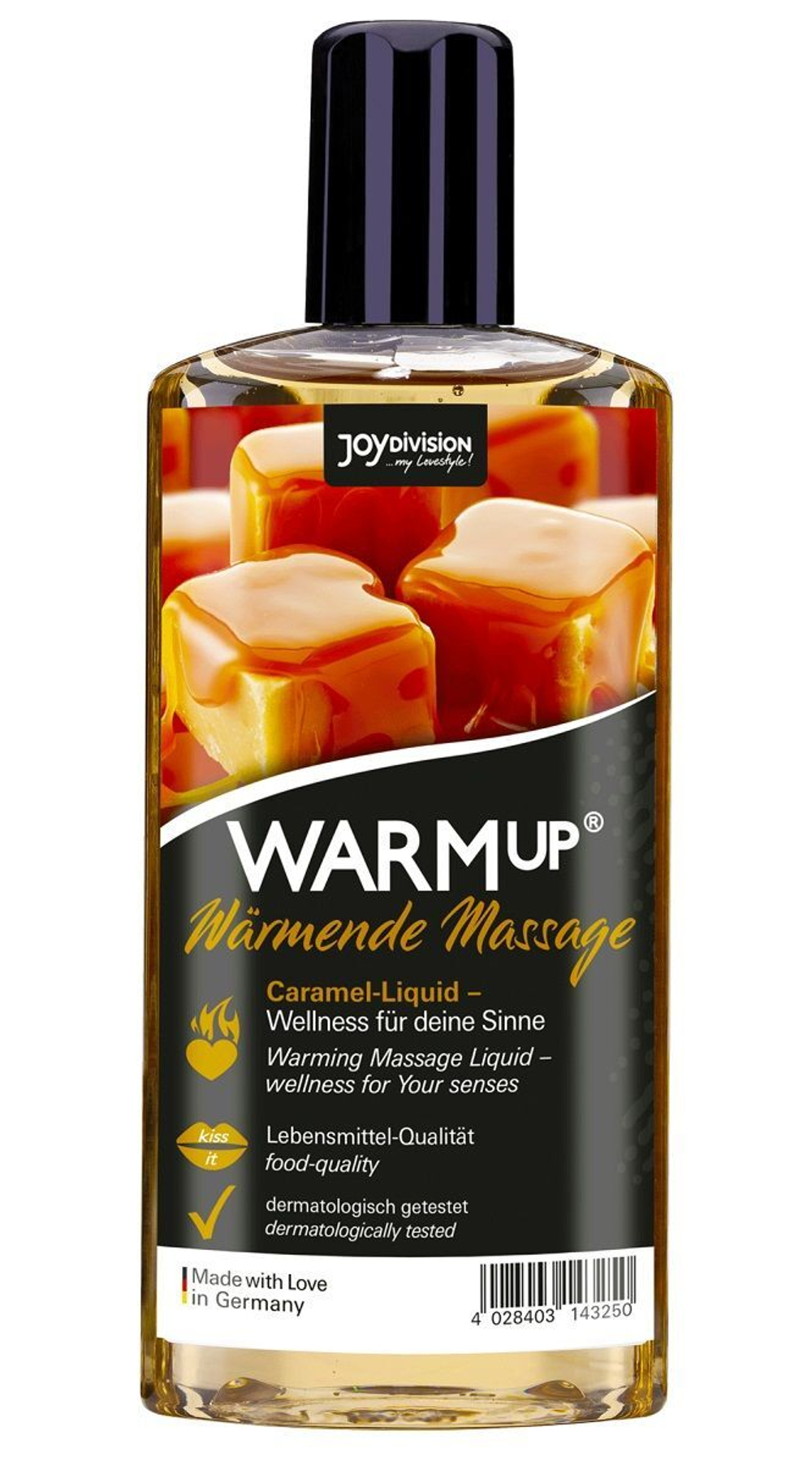 Разогревающее масло warmup с ароматом - 150 мл.