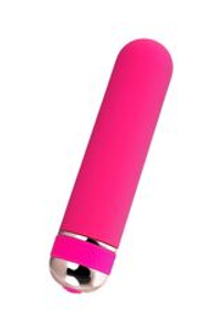 Розовый нереалистичный мини-вибратор mastick mini - 13 см.