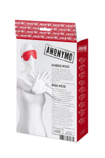 Маска anonymo из искусственной кожи