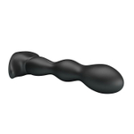 Черный анальный стимулятор простаты с вибрацией special anal massager - 14,5 см.