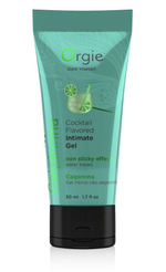 Съедобный интимный гель Orgie Lube Tube со вкусом