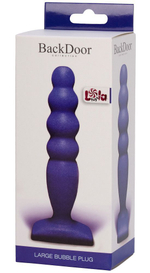 Анальный стимулятор Large Bubble Plug - 14,5 см.