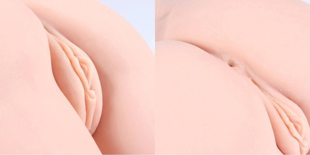 Реалистичный мастурбатор с анусом и вагиной Hera Real Hip