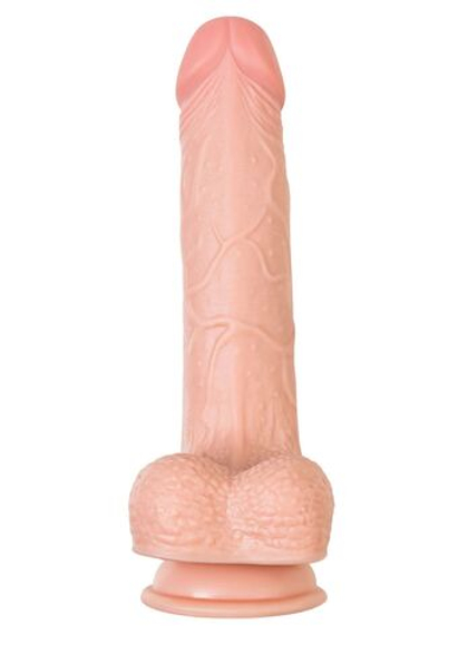 Телесный реалистичный фаллоимитатор my darling - 22 см.