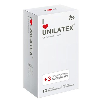 Ультратонкие презервативы Unilatex Ultra Thin