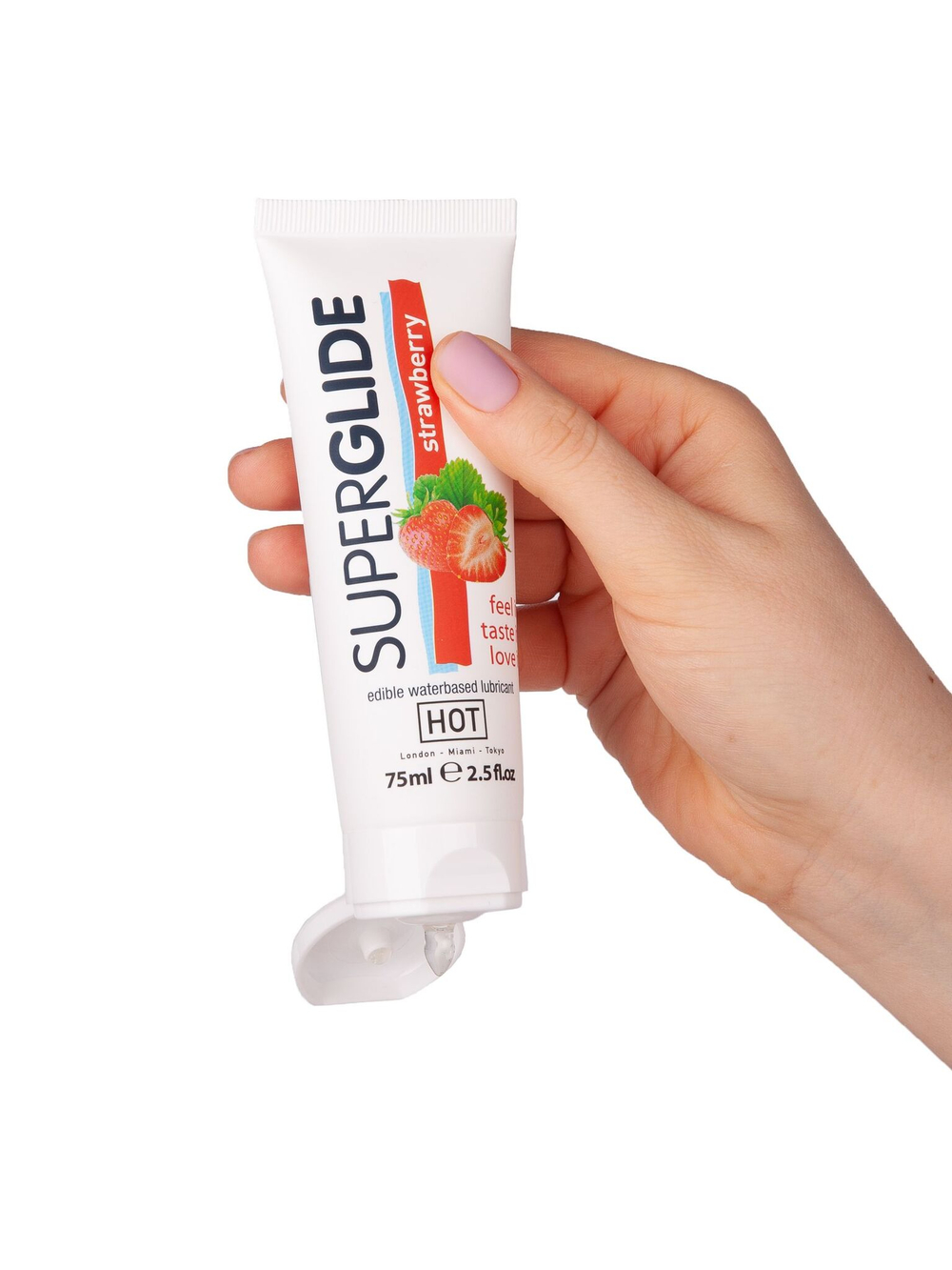 Гель-смазка на водной основе Superglide с ароматом