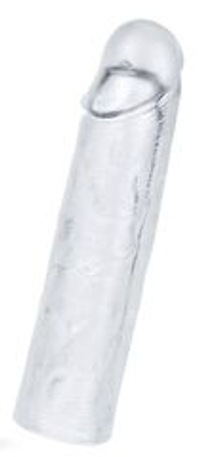 Прозрачная насадка-удлинитель flawless clear penis sleeve add 1 - 15,5 см.