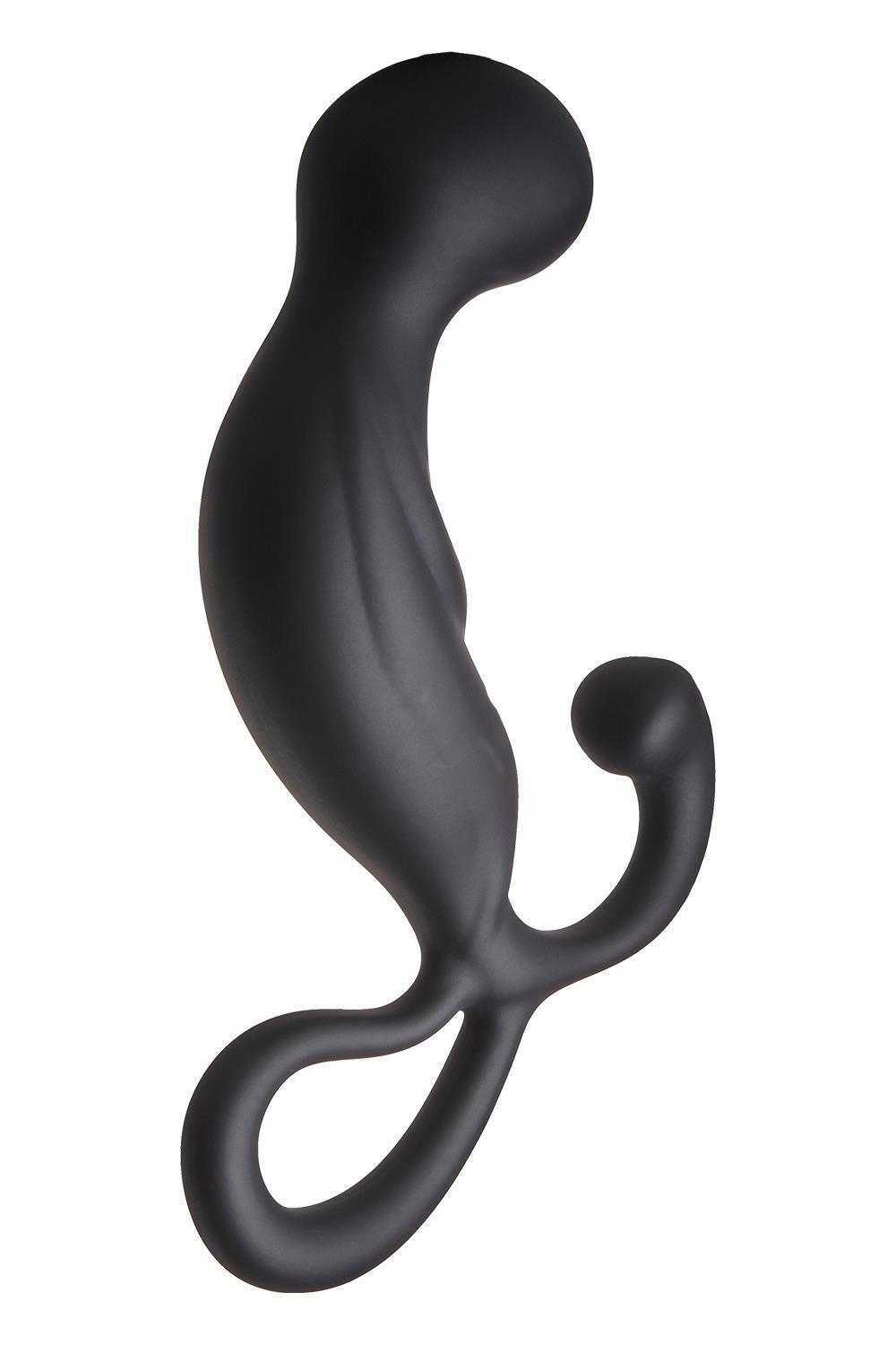 Черный массажер простаты fantasstic prostate stimulator - 13,5 см.