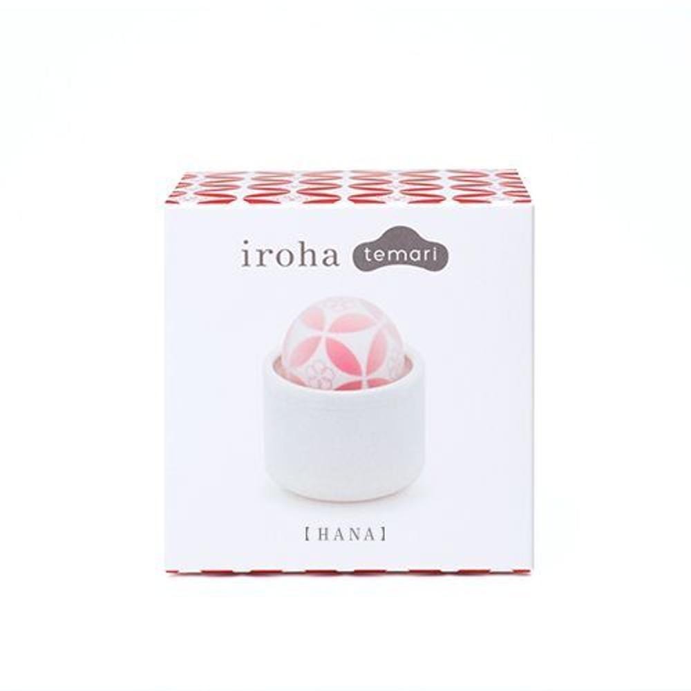 Белый вибромассажёр temari