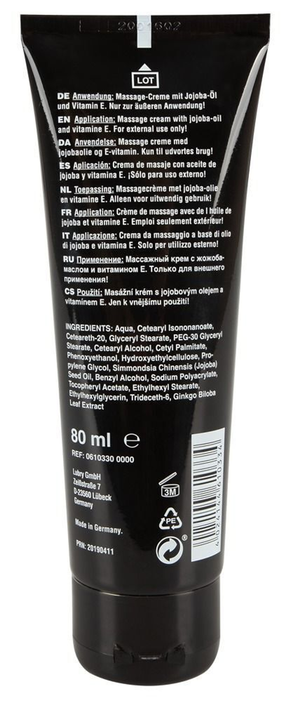 Крем для увеличения пениса Penis XXL Creme