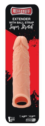 Телесная насадка extender with ball strap 6.5 - 17 см.
