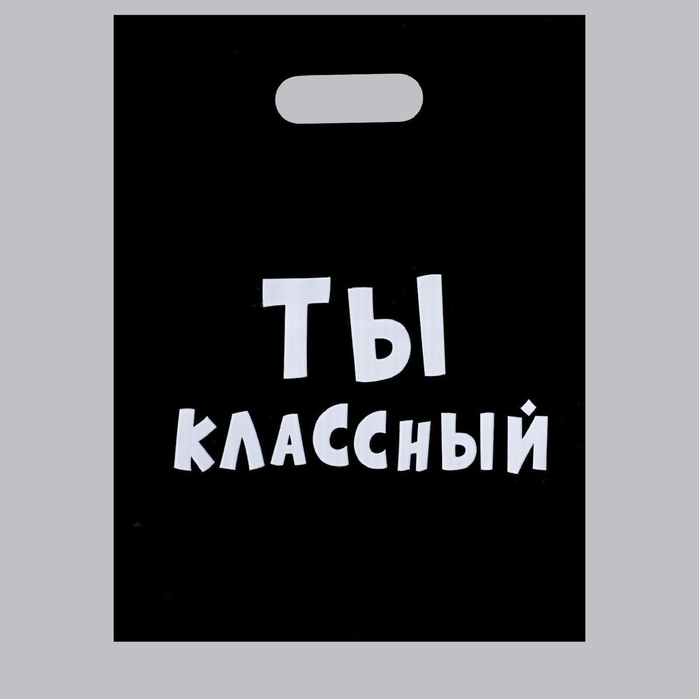 Пакет «Ты классный» - 31 х 40 см.