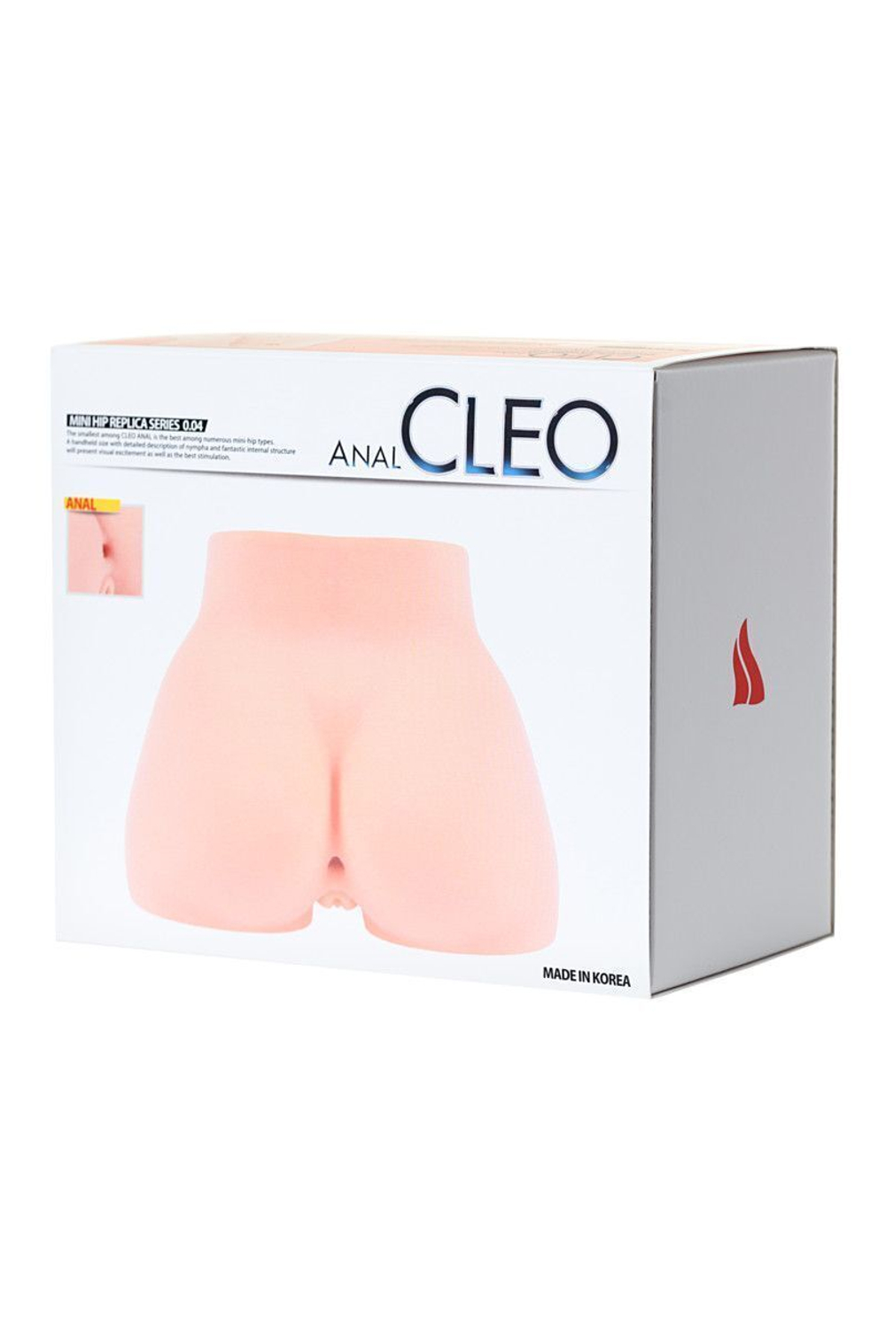 Реалистичный мастурбатор с анусом и вибрацией Cleo Twist