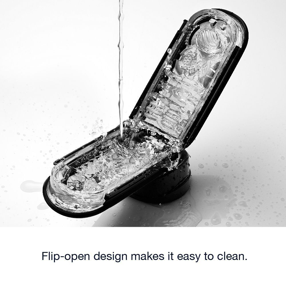 Черный мастурбатор flip zero