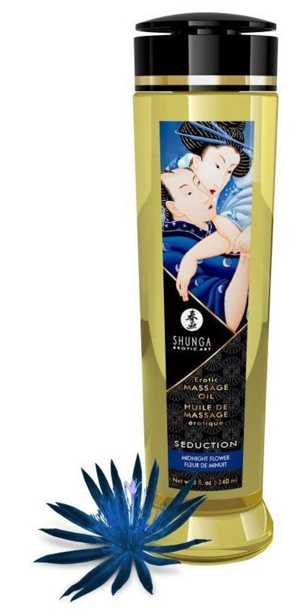 Массажное масло shunga с ароматом - 240 мл.