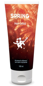 Согревающий интимный лубрикант Spring Hot Extaz