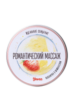 Массажная свеча toyfa с ароматом - 30 мл.