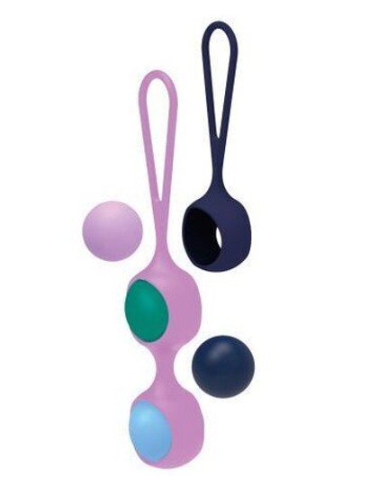 Вагинальный тренажер со сменными шариками Leset