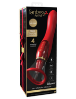 Двухсторонний вибростимулятор ultimate pleasure 24k gold luxury edition