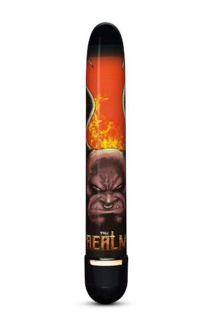 Классический вибратор Minotaur - 17,7 см.