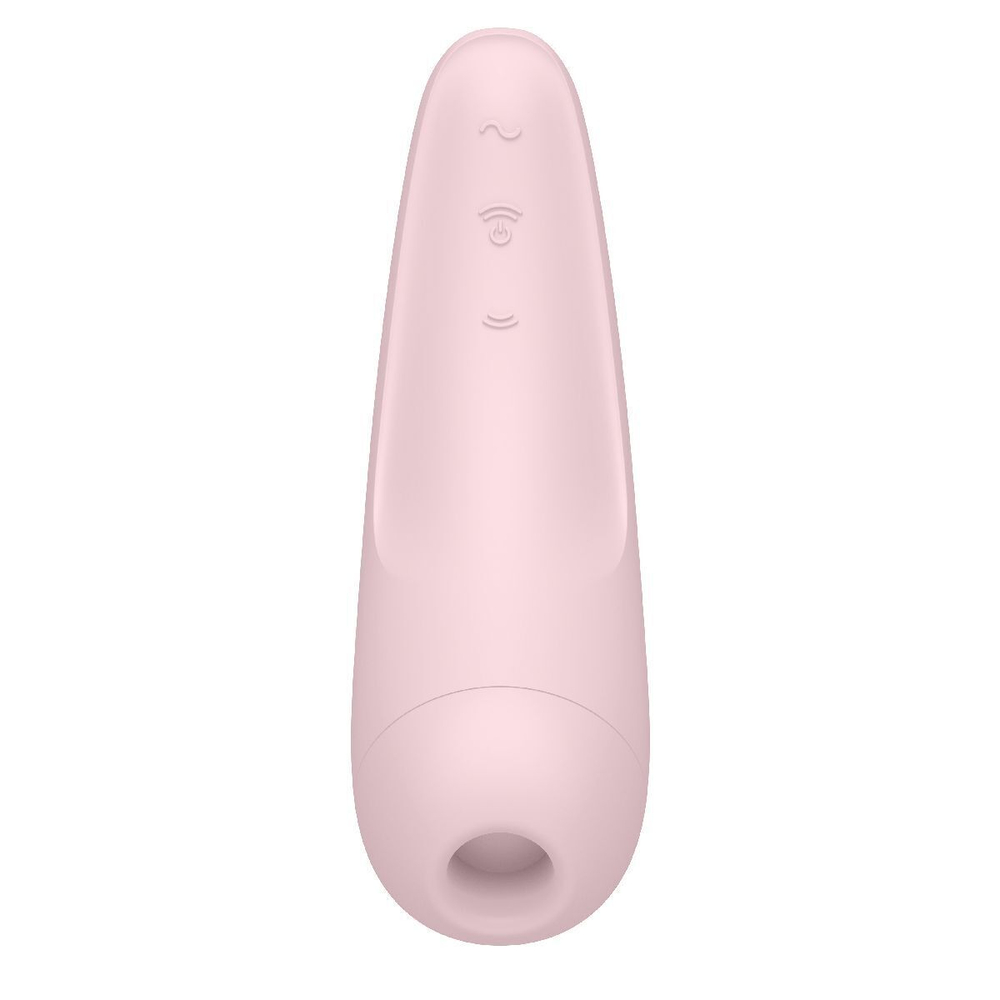 Розовый вакуум-волновой стимулятор Satisfyer Curvy 2+