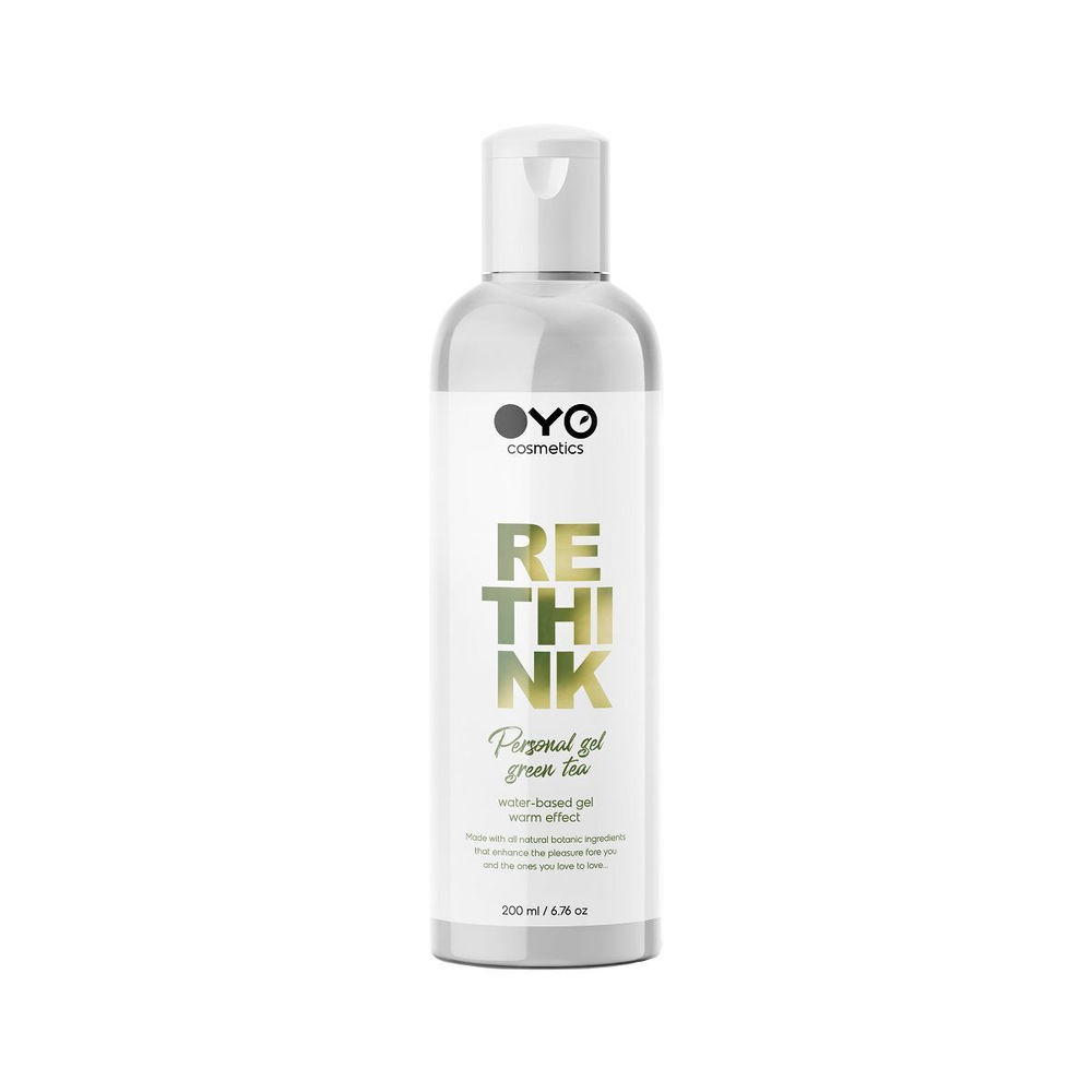 Интимная смазка на водной основе с согревающим эффектом OYO Personal Gel Green Tea