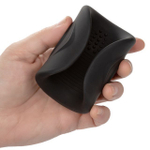 Реалистичный черный мастурбатор-насадка Black Delight Pro Stroker
