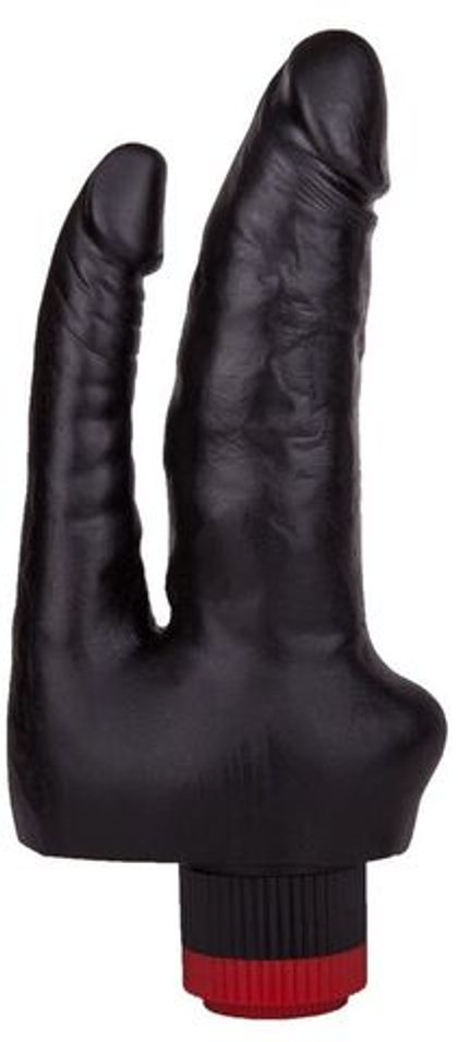 Двойной вибромассажёр - 17 см.