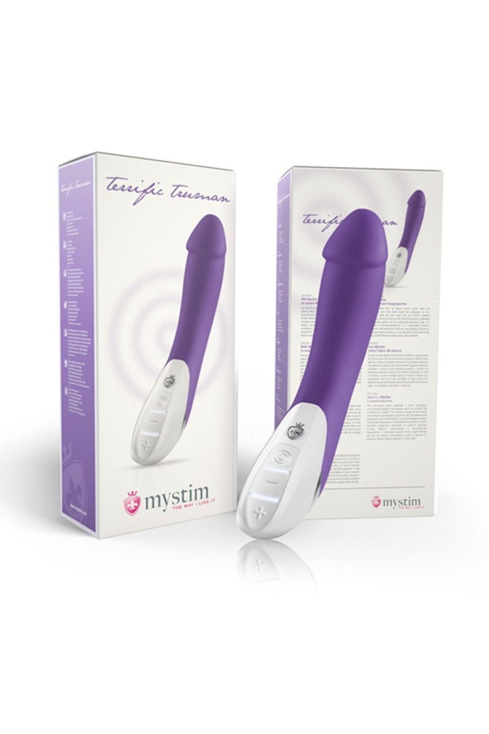 Вибратор mystim terrific truman - 27 см.