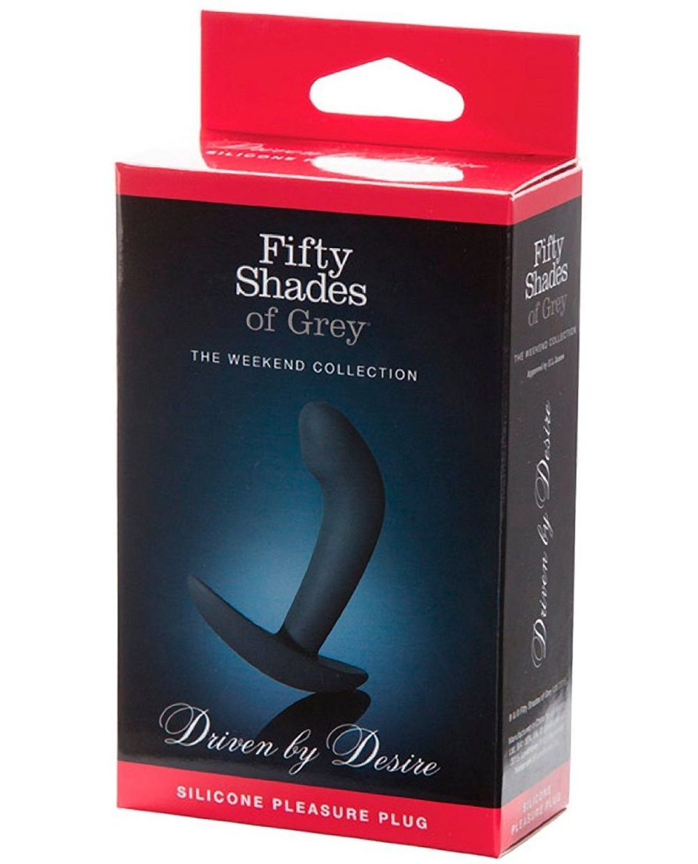 Анальная пробка driven by desire silicone butt plug - 9 см.