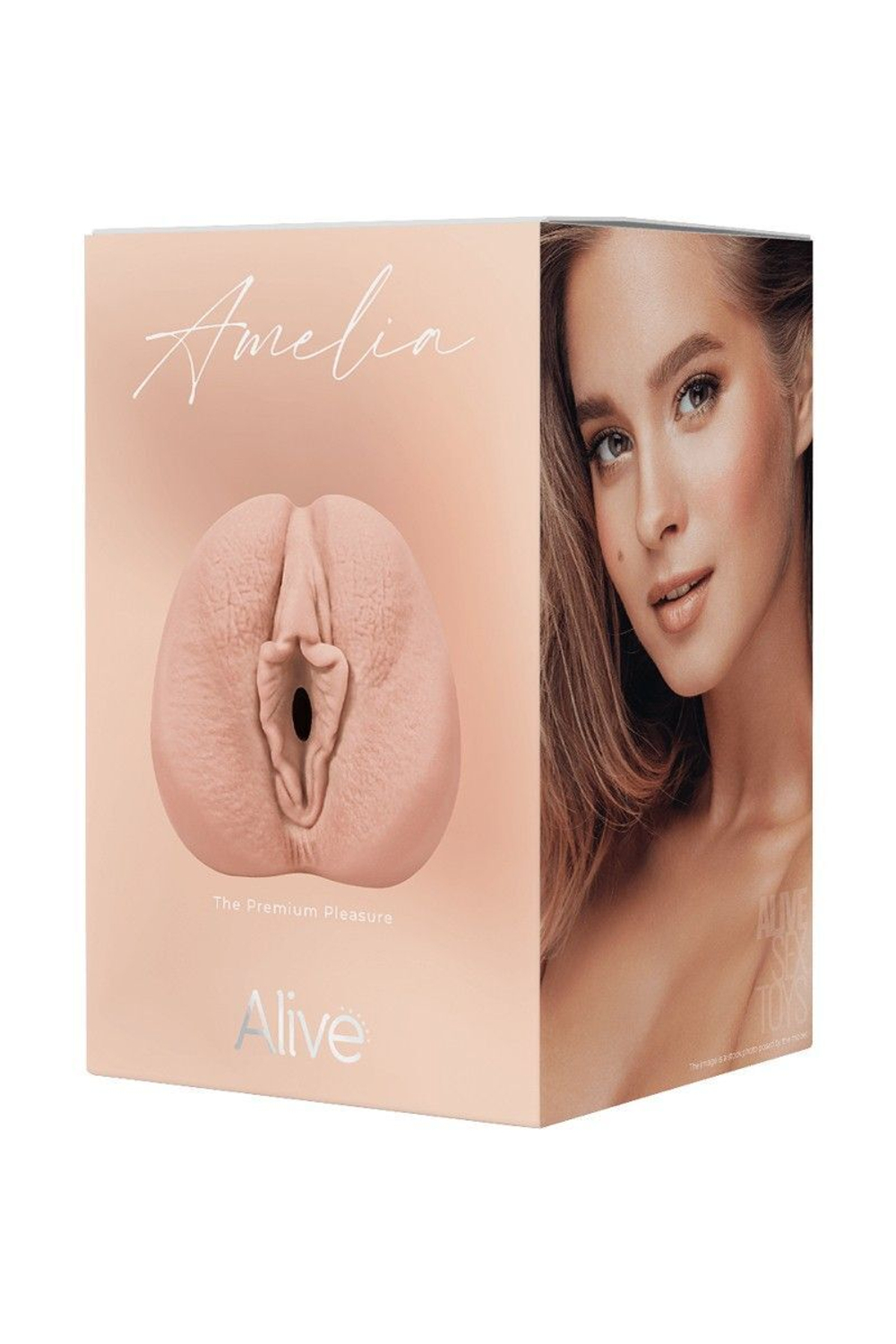 Супер реалистичный полуторс с вагиной Desire-Amelia
