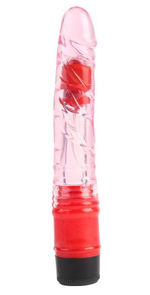 Розовый вибратор-реалистик 8.8 inch realistic vibe - 22,3 см.